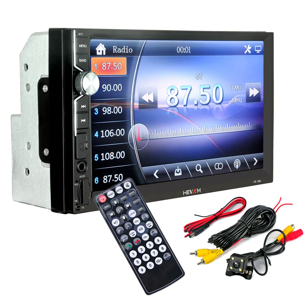 

AOSHIKE 7 Inch 2 Din Car MP5 Bluetooth Car Multimedia Player U TF Card Machine With Steering Wheel Remote Control Universal