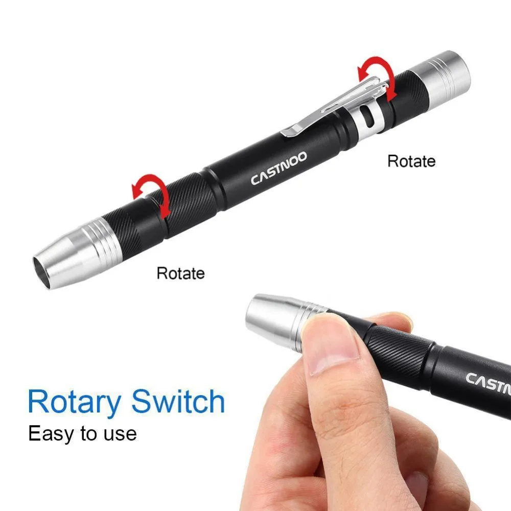 Mini Torch Flashlight Medical Surgical Doctor Nurse Emergency Reusable Pocket Pen Light For Working Camping | Лампы и освещение