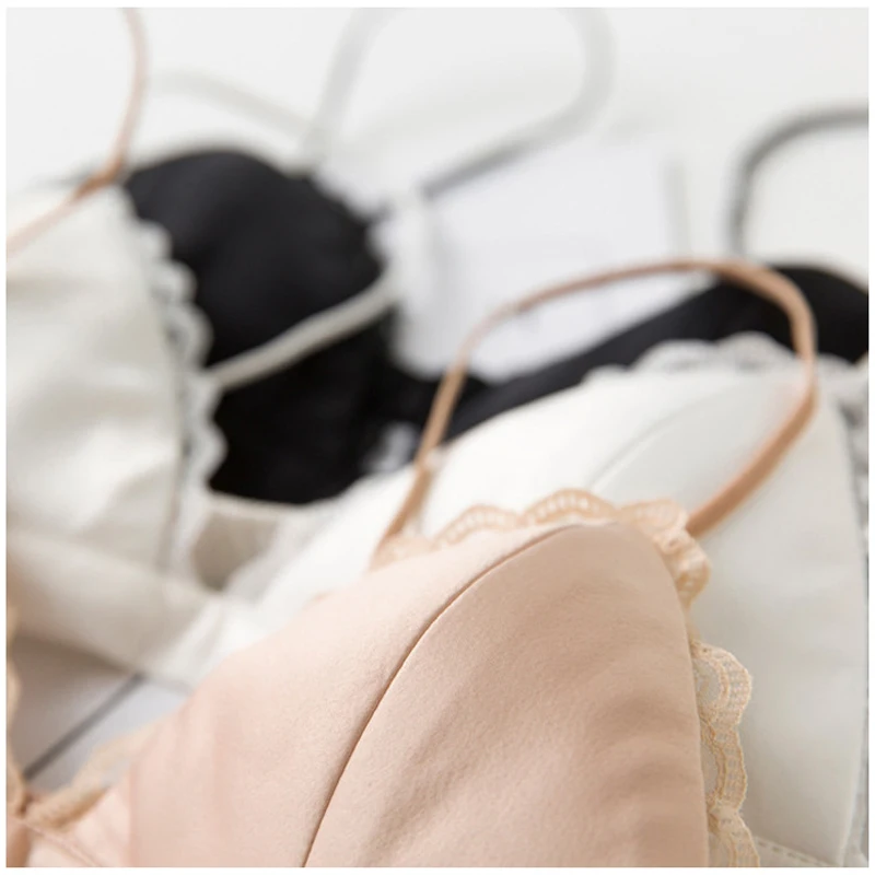 BEFORW 2018 Лето бюстгалтер кружевное белье Эластичный ремни Бескаркасный
