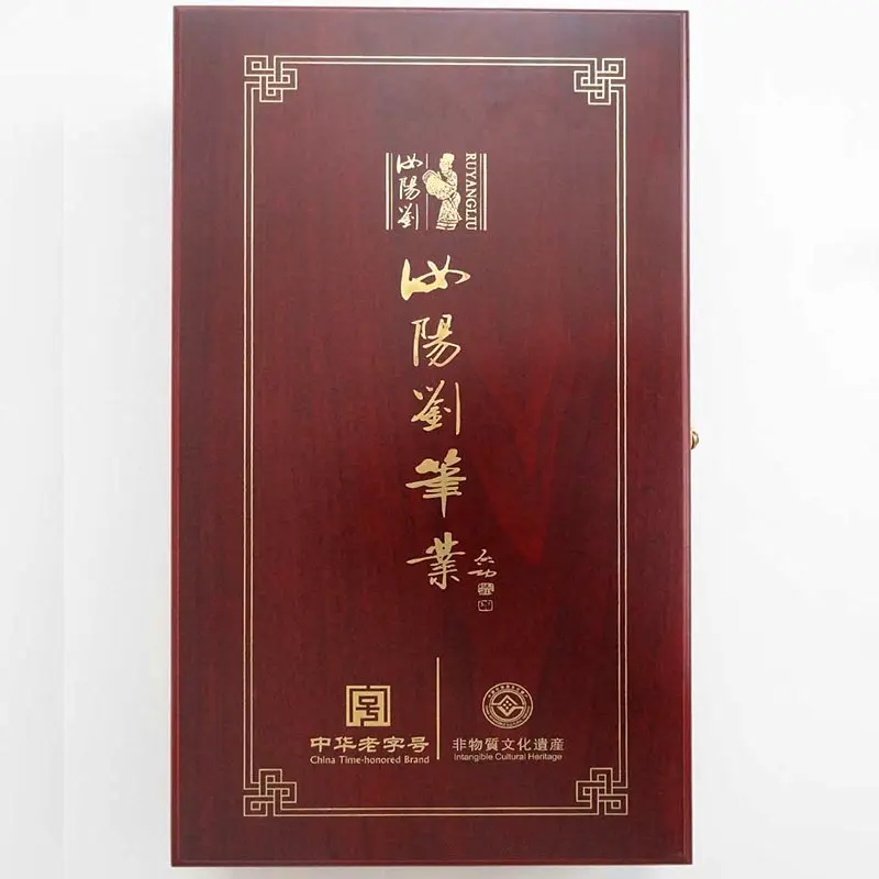 16 шт./компл. RUYANGLIU Chinese ручка кисть для каллиграфии Set Advanced Soft шерстяной волос Brush Pen