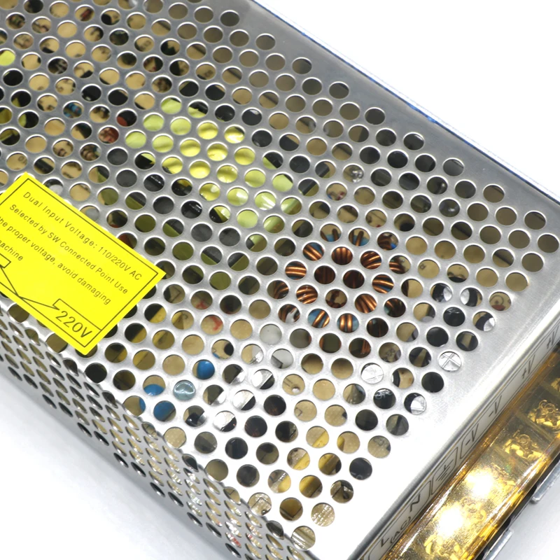 120 Вт импульсный Светодиодный источник питания Трансформаторы AC100 220V в DC 12 В 10A