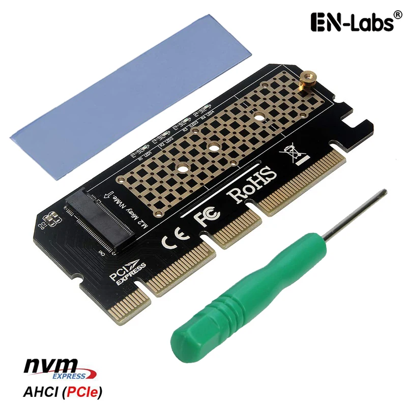 Карта адаптера M.2 SSD NVME PCIe Gen3 X4 X8 X16 M Key M2 NVMe AHCI 2230 2242 2260 2280 в 3 0 конвертер с тепловой