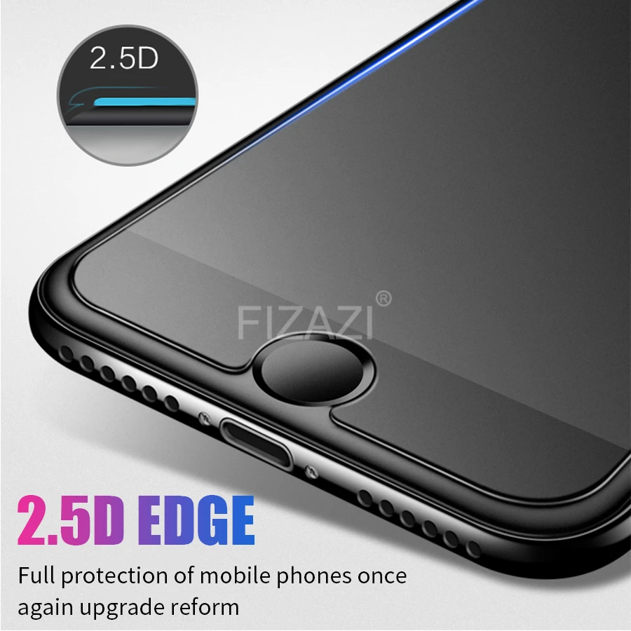 Матовая защитная пленка из закаленного стекла премиум класса для iPhone Xs Max XR 6 6S 7 8