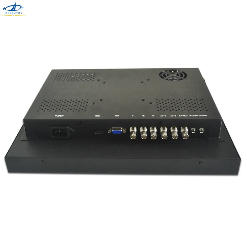 20 дюймов 1600*1200P промышленности монитор CCTV металлический чехол PAL/NTSC SECAM PAL BNC на