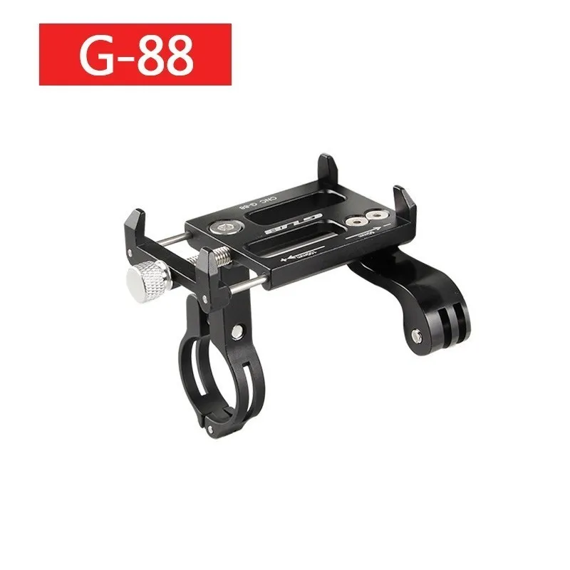 G-88 Black GUB G-81 G-85 G-88 G-99 PRO1 PRO2 Алюминий велосипедный держатель для телефона для 3,5-6,2 дюймовый смартфон Поддержка gps держатель для телефона на велосипед крепление - Цвет: G-88 Black