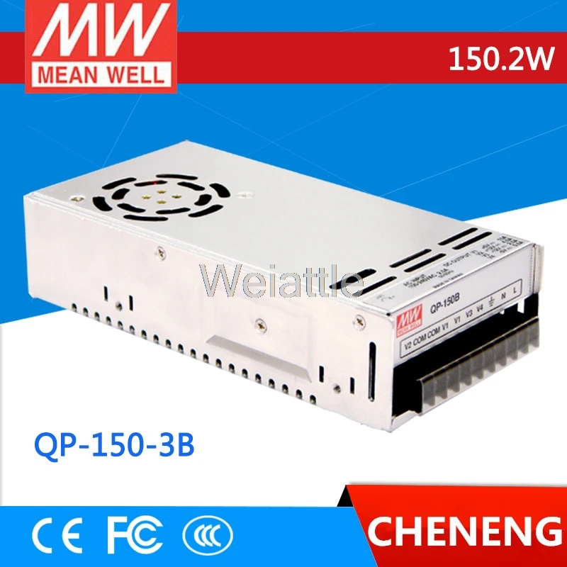 

MEAN WELL original QP-150-3B meanwell QP-150-3 150.2W Quad Output with PFC Function Power Supply