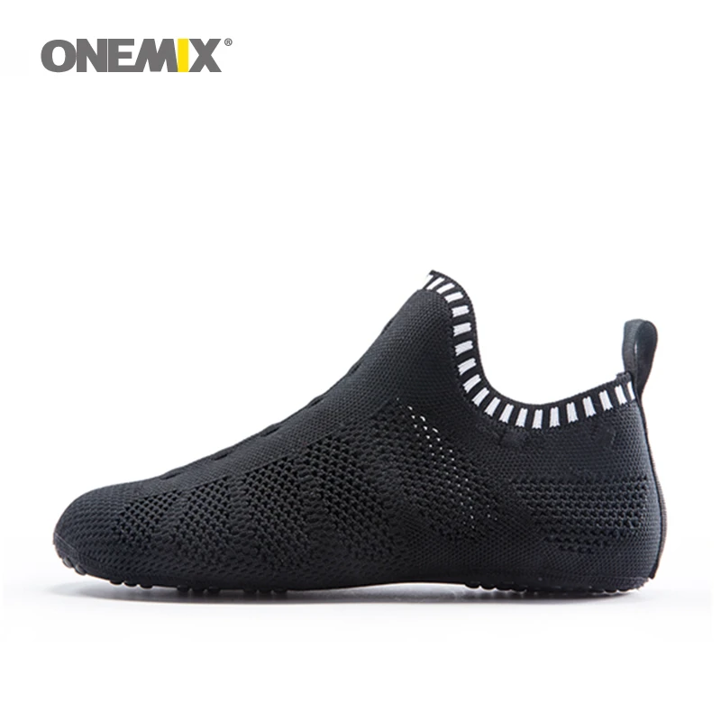 Onemix/пляжные сандалии Шлепанцы без застежки Экологически чистый светильник