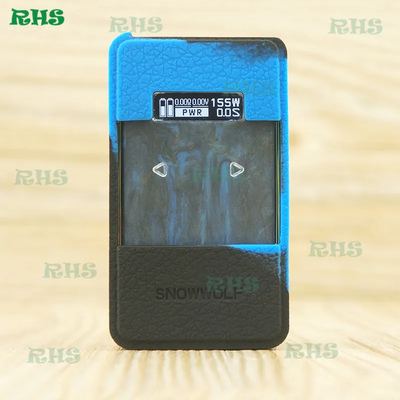 1 шт. хит! 235W E-cig Box Mods 200W-R SNOWWOLF 200W R силиконовый защитный чехол сумка рукав Быстрая