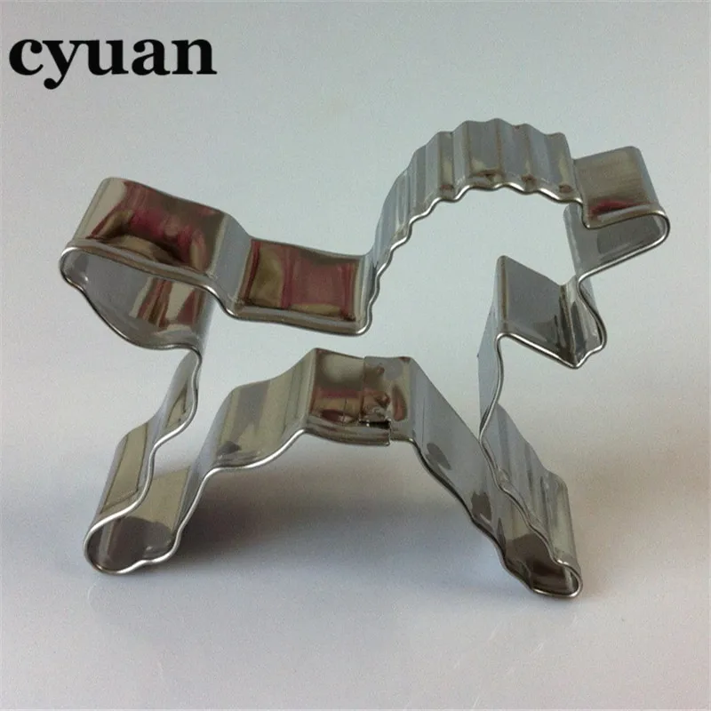 Cyuan 1 шт. форма для выпечки печенья Форма для торта единорога лошадь форма для украшения печенья на день рождения Домашняя Кухня инструмент для выпечки