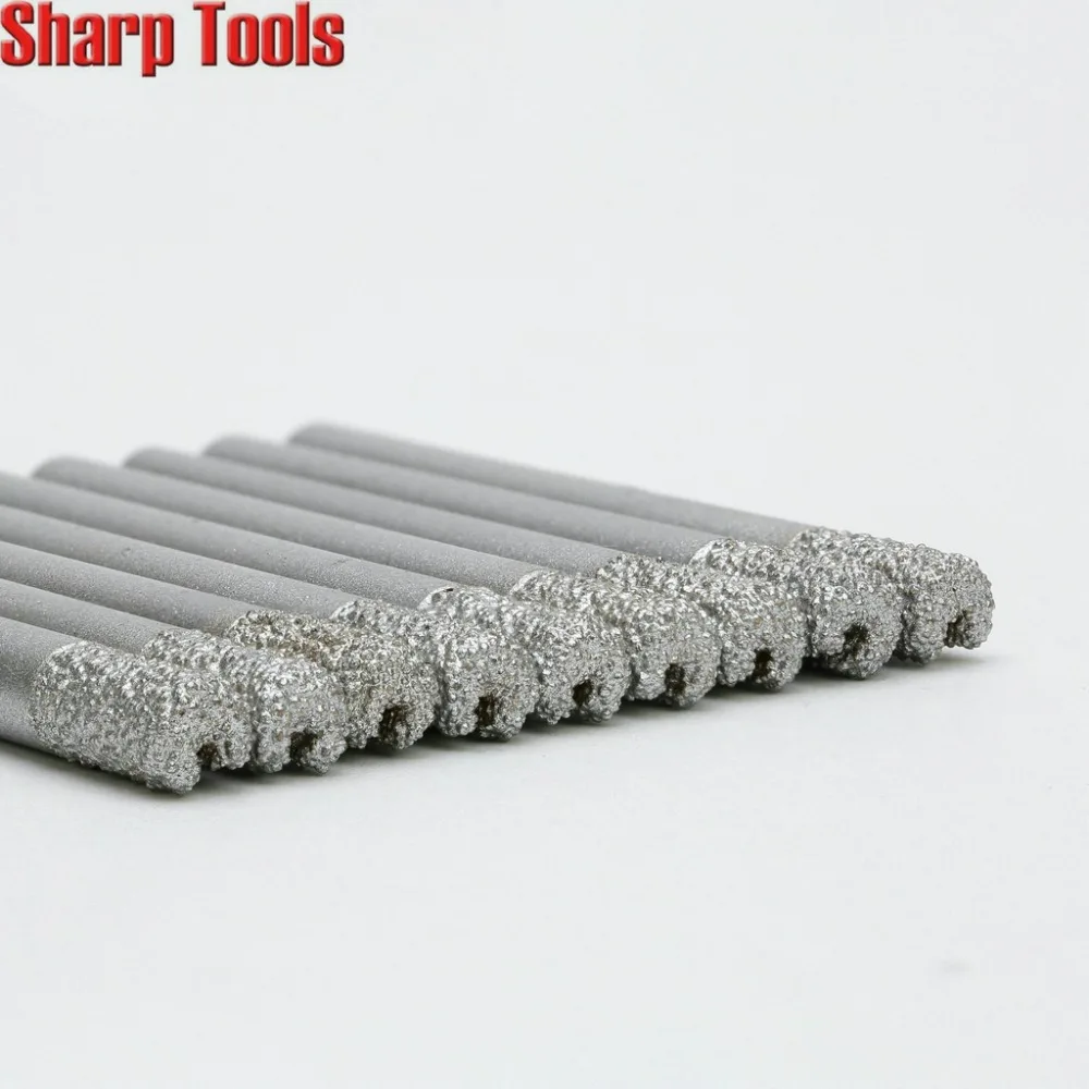 

Shank 6-12mm Straight End Mill Router Bit Diamond Cutter for Stone Marble Carving Engraver Machine Slot CNC Milling Cutting Tool