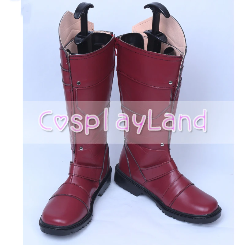Xmen Max Eisenhardt Young Erik Lehnsherr Magneto Superhero Cosplay Boots Shoes Party Custom Made for Men | Тематическая одежда и