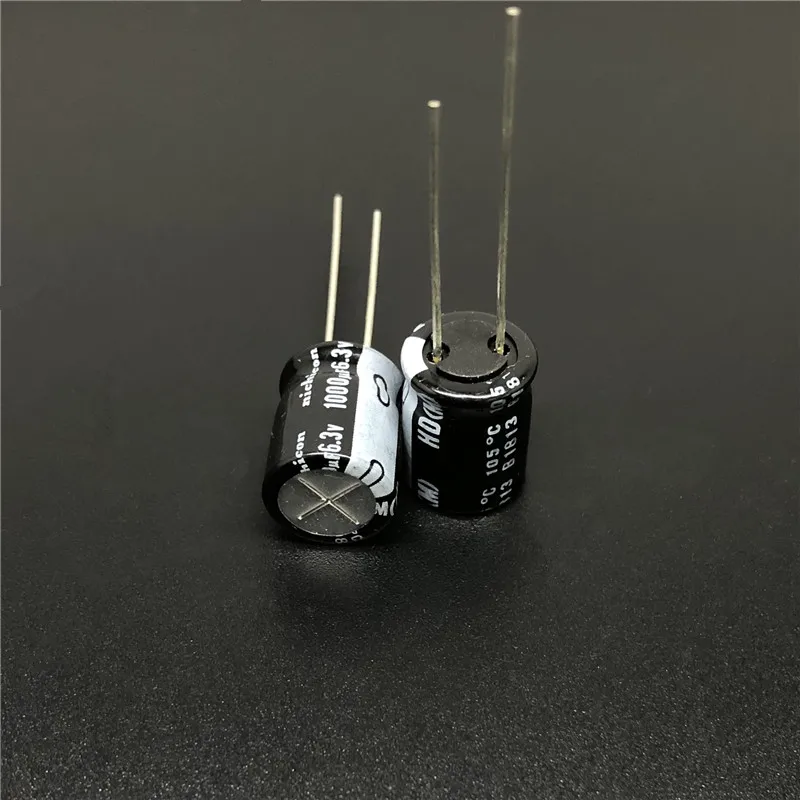 10 шт./100 шт. 1000 мкФ 6 3 В NICHICON HD серия 10x12 5 мм супер низкое сопротивление 6.3V1000uF