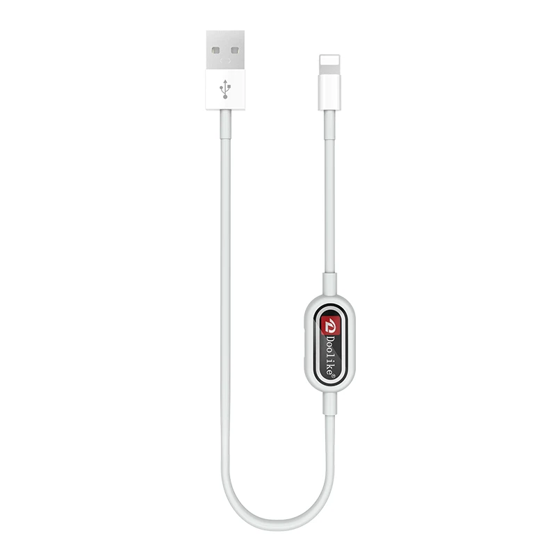 Аудиоадаптер Doolike для наушников с разъемом Lightning iPhone 7 8Plus X зарядный/аудио кабель 2