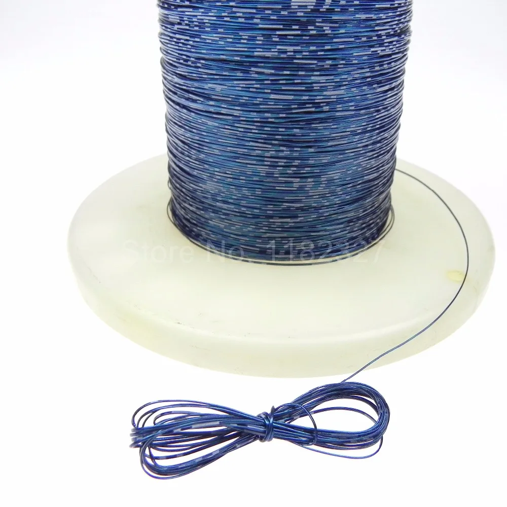 (1 м/лот) 2 жильный коаксиальный кабель Micro AWG 40 bule белого цвета|Монтажный жгут| |