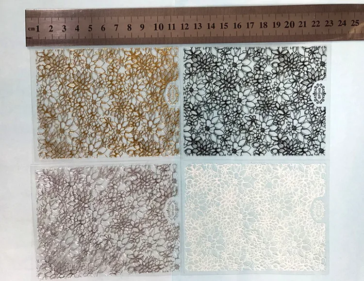 2017 Новый модный дизайн ногтей 1 шт золотой узор наклейки аксессуары для дизайна