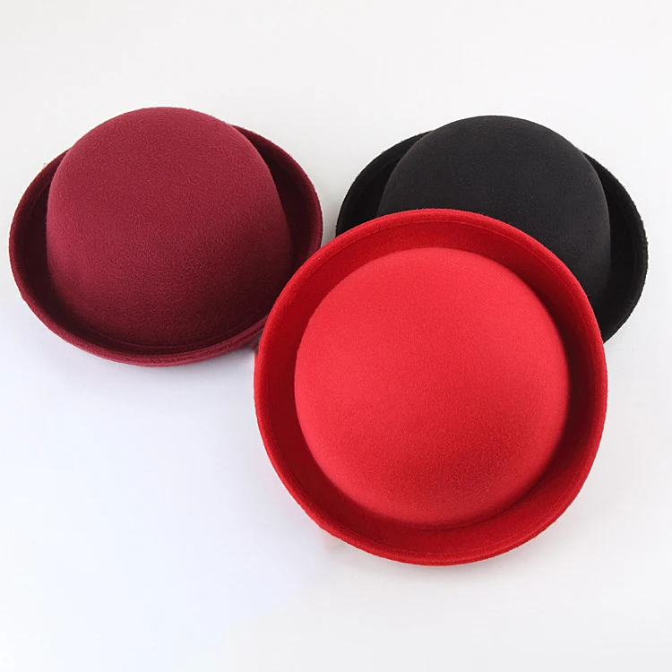 Женские шляпы Fedoras, Осень-зима, модная теплая шерстяная фетровая Ретро винтажная Кепка с животными, не деформированная Кепка Fedoras s для женщин