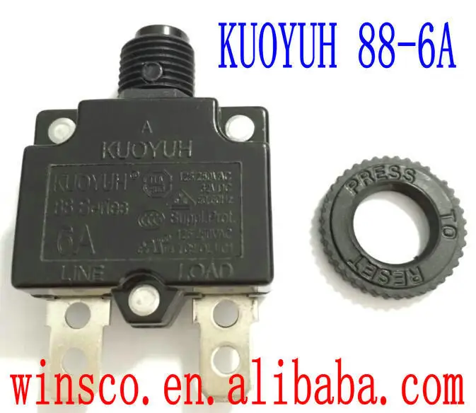 Автоматический выключатель KUOYUH 88 СЕРИЯ 6A