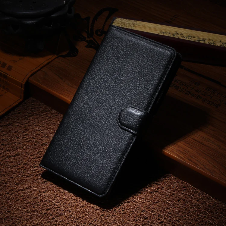 for Samsung Galaxy GALAXY Note 4 N9100 Flip leather Case Wallet card stent cases Lichee Pattern Cover black Note4 SM N910 | Мобильные