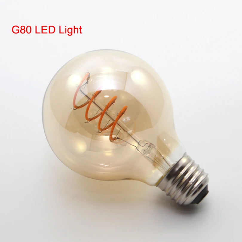 Винтажная лампа Эдисона с регулировкой яркости E27 4 Вт|led filament|e27 4wdimmable e27 |