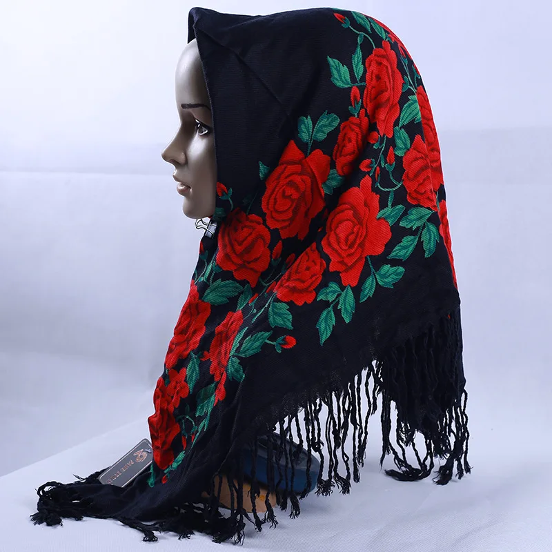 Мусульманский мусульманский шарф Hijabs женский длинный однотонный тюрбант Moslima с