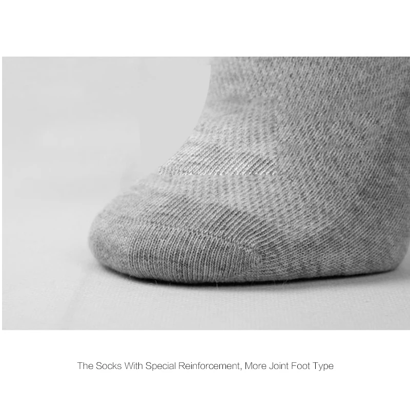 10pcs=5pair/lot Summer Autumn Style Men's Socks Mesh Breathable Business Cotton Male White Black Gray Fashion Casual Short Socks