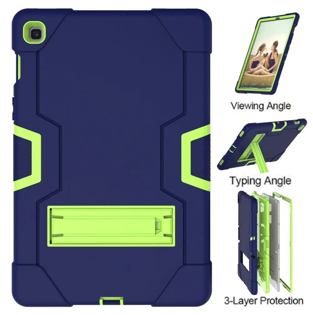 iBuyiWin Heavy Duty Safe Silicon Case for Samsung Galaxy Tab S5e SM-T720 SM-T725 10.5" Tablet Funda Capa Cover for Kids+Gifts
