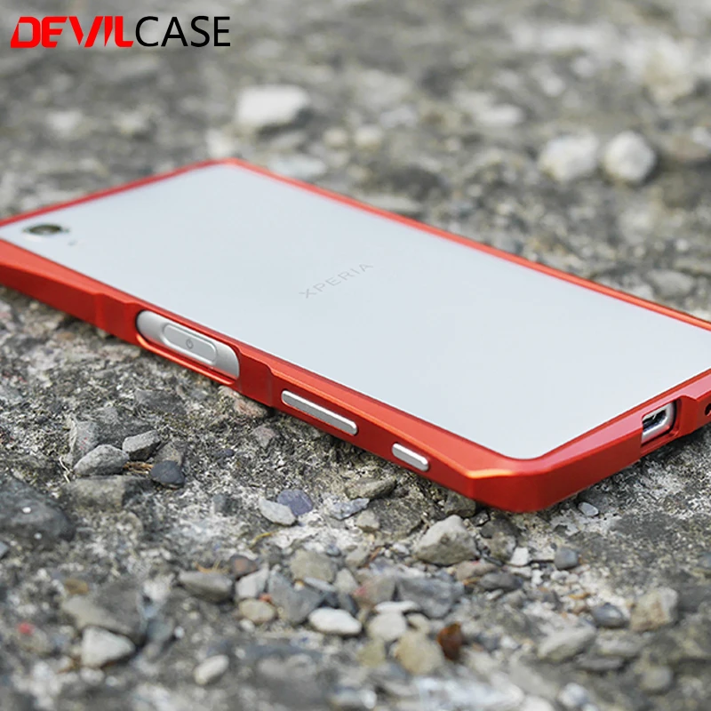 DEVILCASE для SONY XPERIA X Performance алюминиевый сплав бампер рамка модный жесткий защитный корпус для Xperia XP чехол