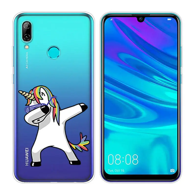 33 Силиконовые чехлы Arvin для huawei P Smart, мягкий прозрачный ТПУ чехол для телефона P Smart, 6,21 дюймов, чехол с рисунком, сумка - Цвет: 33