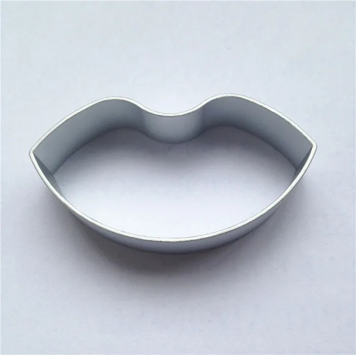 Кухня в форме губ DIY печенье плесень Резак металлический торт формы для