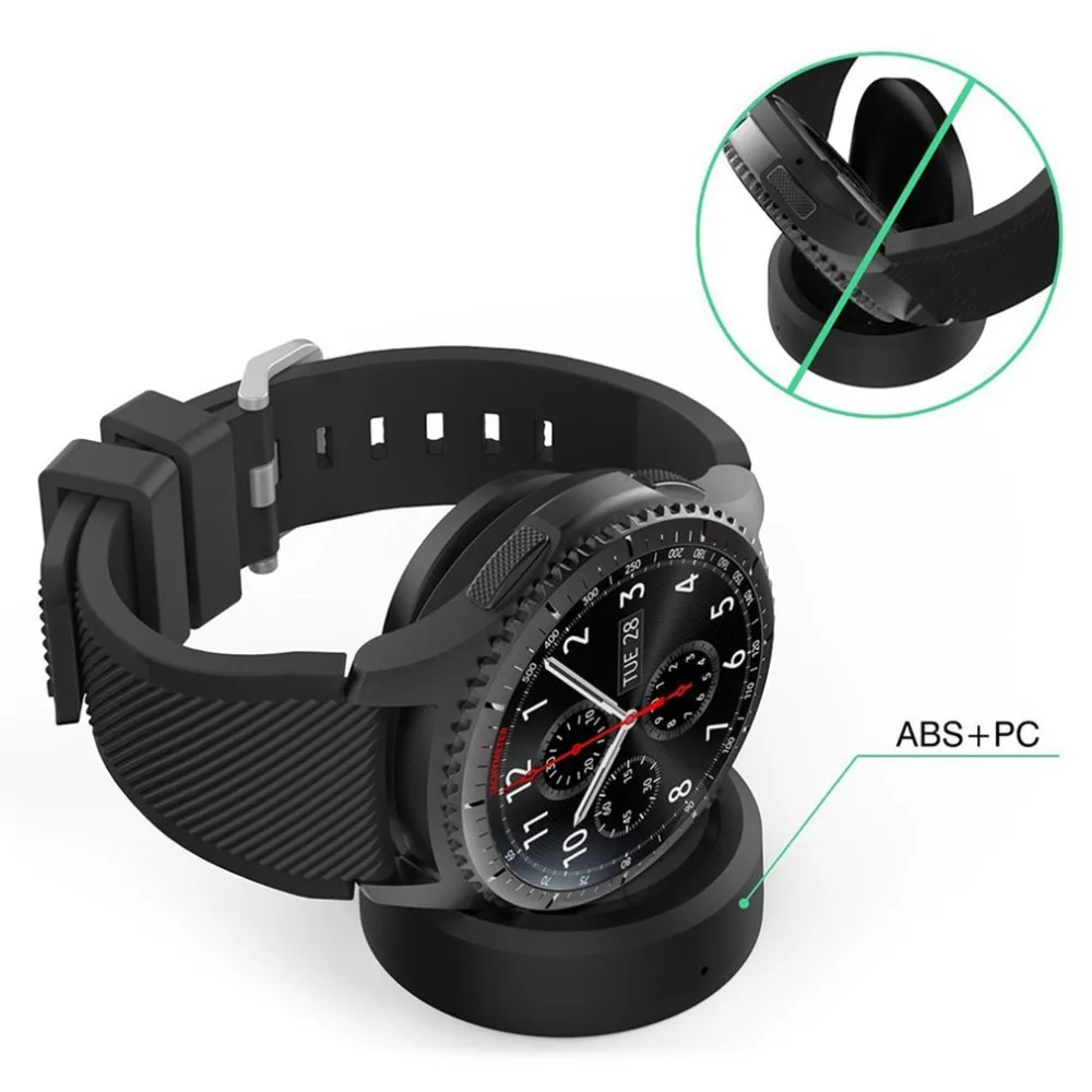 Зарядное устройство для Samsung Gear S3 портативная беспроводная зарядная док станция