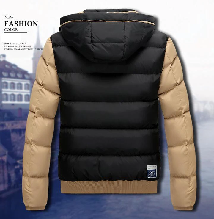 Новый 2019 на весну и зиму куртка для мужчин брендовая хлопковая одежда высокого