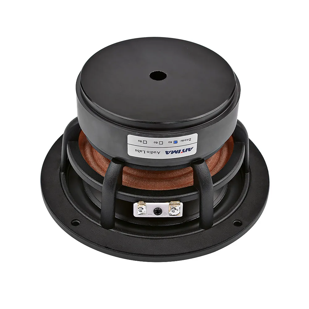 AIYIMA 1 5-дюймовый аудиогромкоговоритель Midrange Bass 5 25 динамики драйвер 60 Вт 30-ядерный