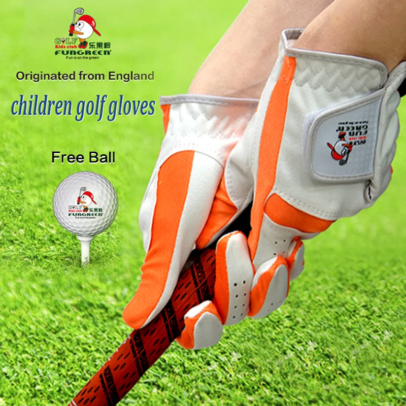 Дышащие тканевые спортивные перчатки для гольфа дышащие мягкие детей