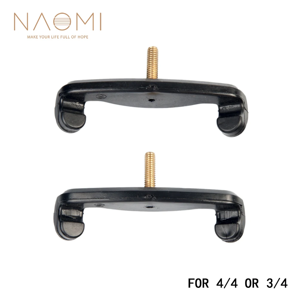 NAOMI, 2 шт., 4/4, скрипка, наплечная опора для 4/4, скрипка, пластиковая скрипка, наплечная опора для ног, черная скрипка, Запчасти и аксессуары, новинка