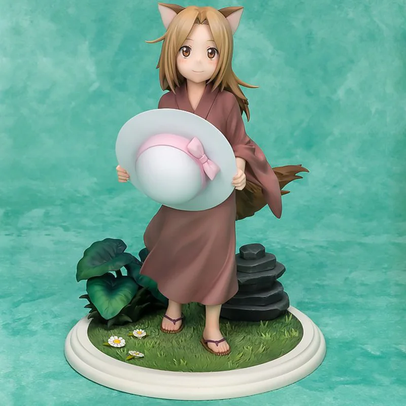 Экшн-фигурка Нацумэ Yuujinchou с маленькой лисой масштаб 1/8 окрашенная фигурка лисы