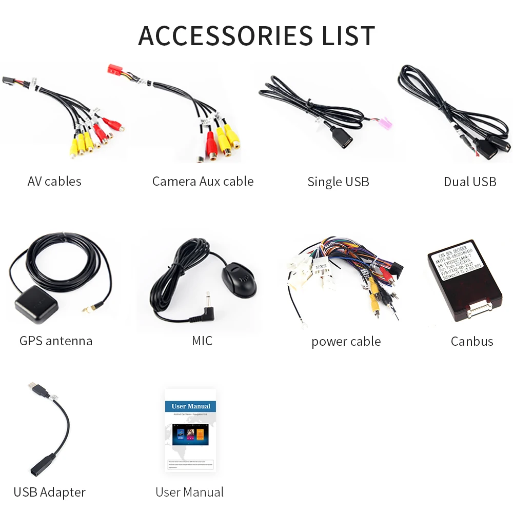 Автомобильная магнитола с сенсорным IPS экраном 9 дюймов Android 0 Типоразмер 1 din для