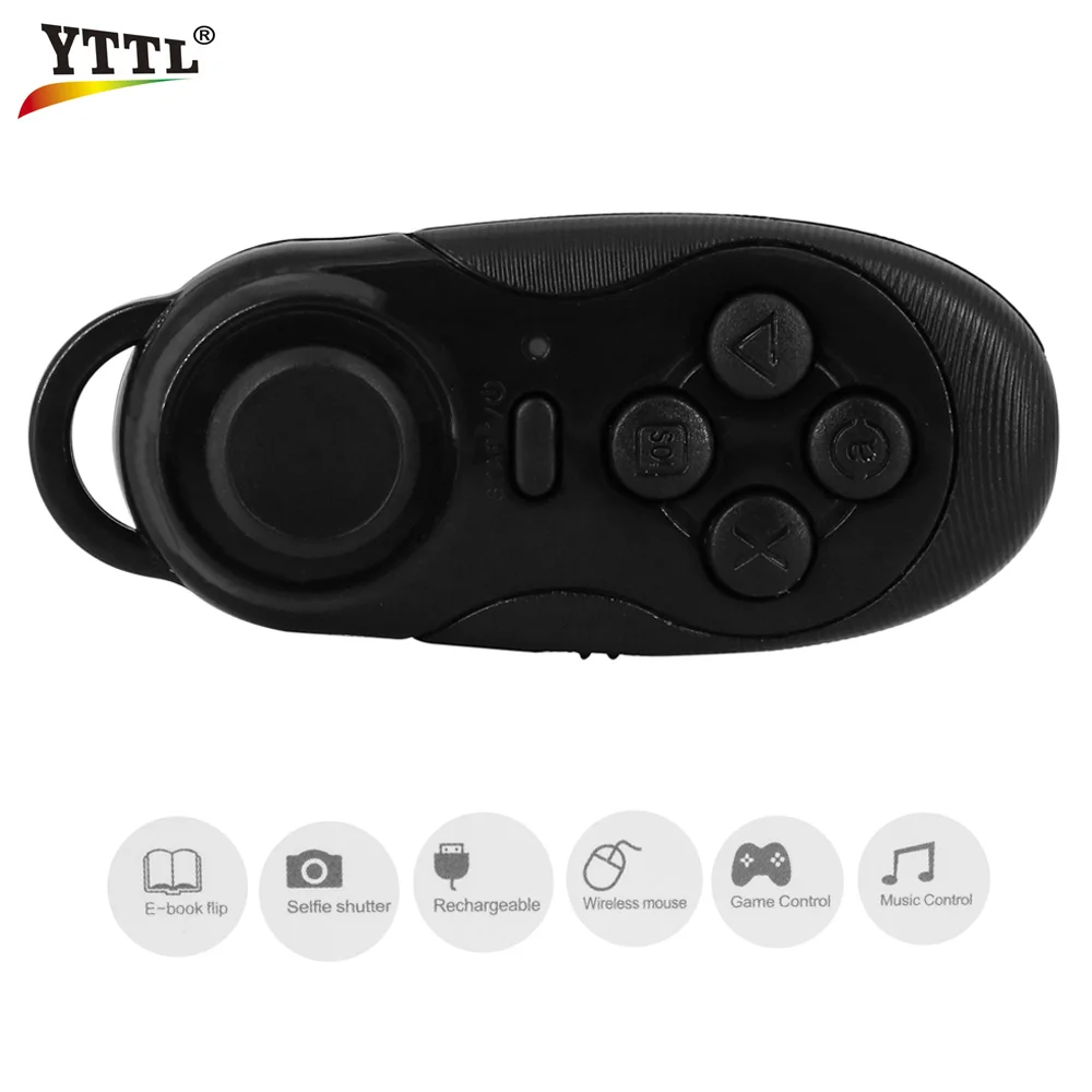 Беспроводной Bluetooth геймпад пульт дистанционного управления для 3D очков VR камеры