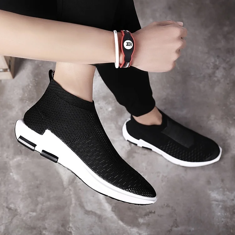 Sycatree 2018 Новая мода Flyknit мужские носки обувь Студенческая Повседневная спортивная