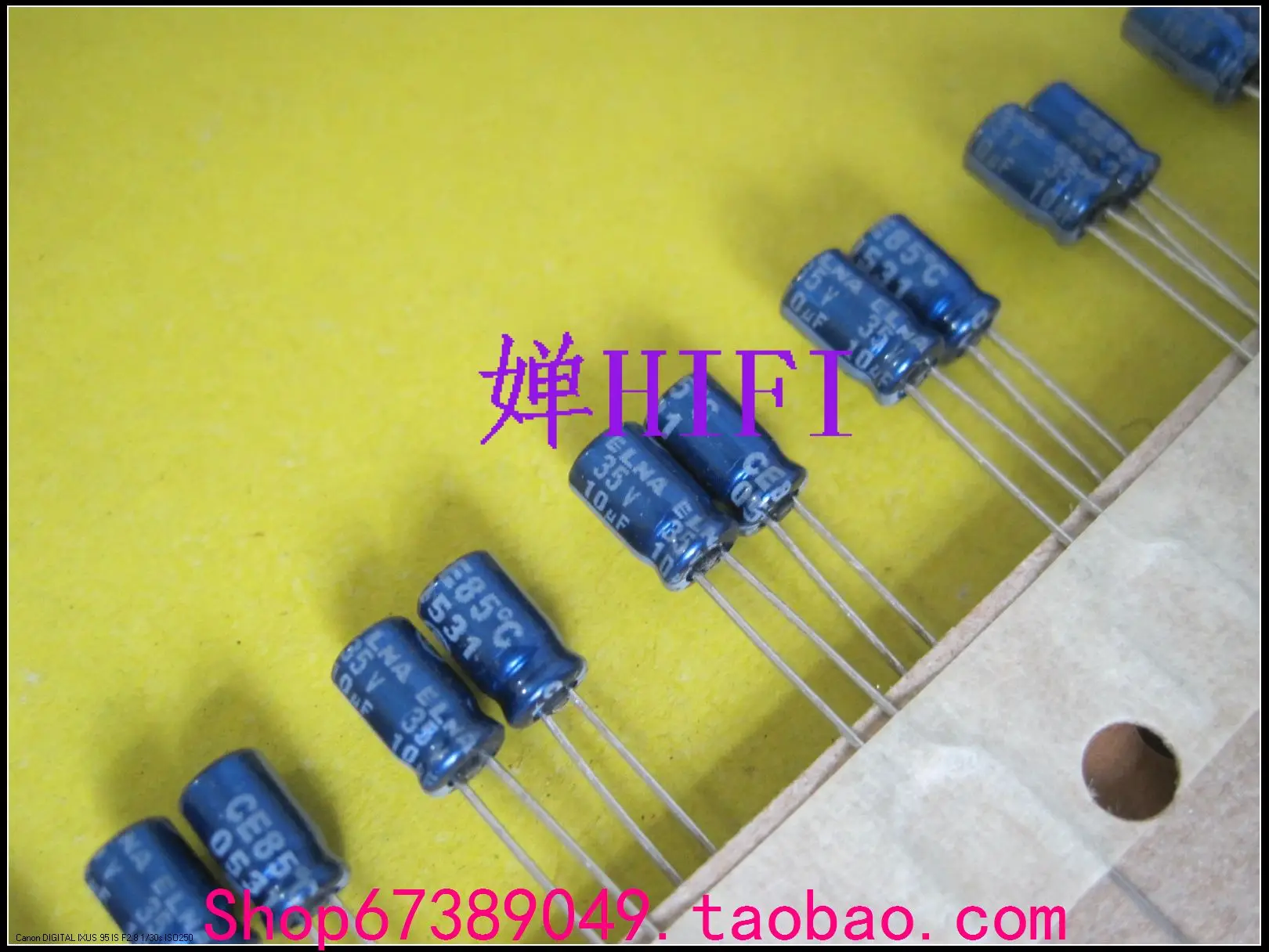 2020 hot sale 20PCS/50PCS ELNA original blue robe RC3 electrolytic capacitor 35v10uf 4x7mm free shipping