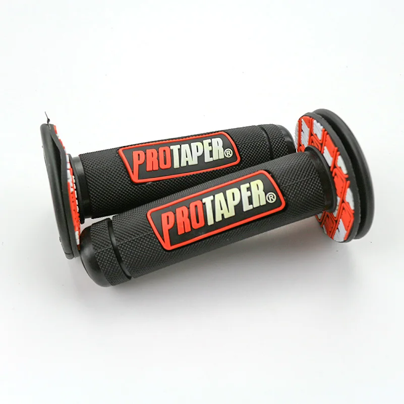 

PRO TAPER ПроТейпер для мотоцикла захваты для мотокросса рукоятка для грязного питбайка 7/8 дюйма руль резиновый гель ручки для мотокросса двойн...