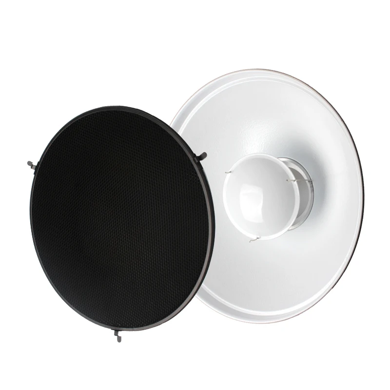 Godox Beauty Dish белый/серебристый 42 см 16 &quotсотовая сетка Bowens Mount Diffuser для вспышки