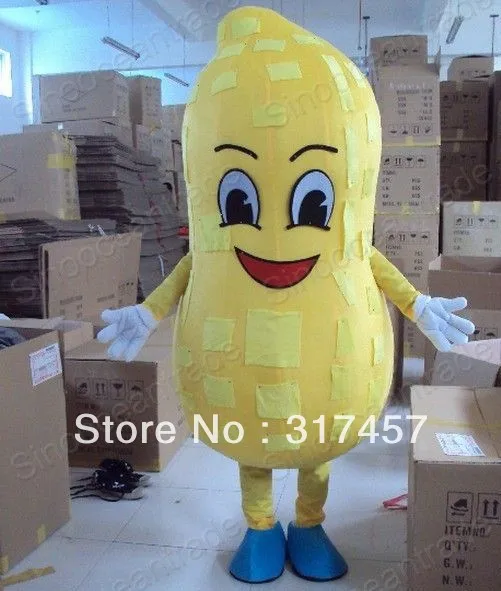 Peanut Mascot Costume Adult Character Cosplay mascot costume free shipping |