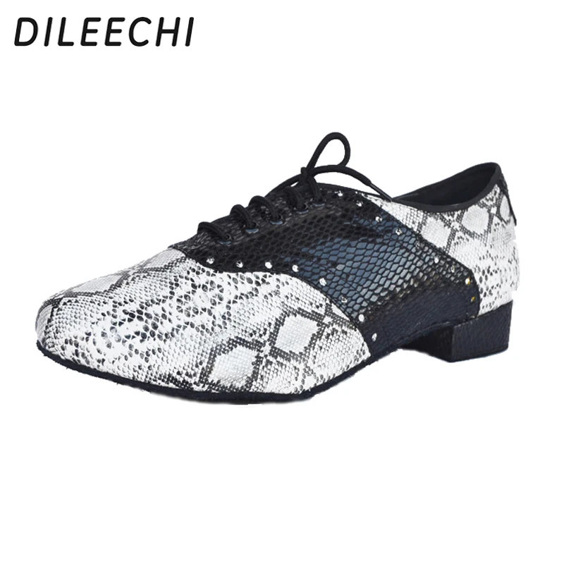 DILEECHI/Новинка современные танцевальные туфли Мужская обувь для взрослых