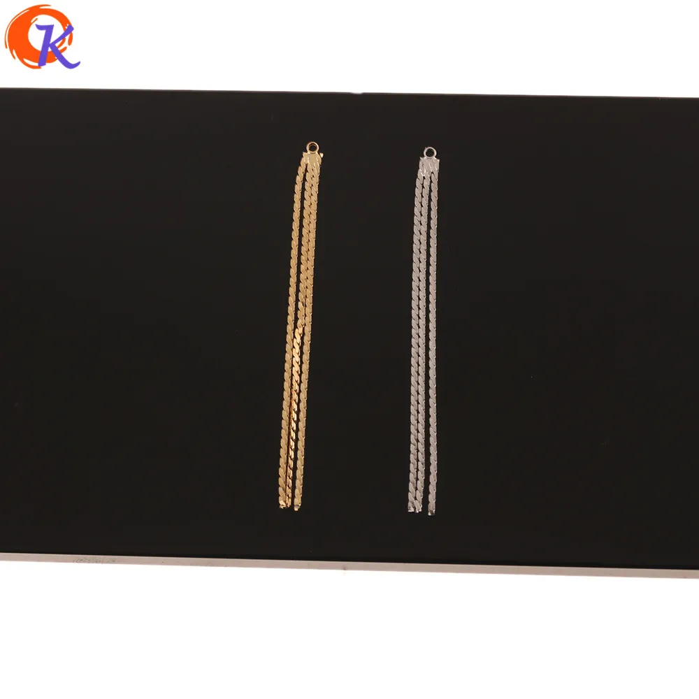 Cordial Design 30Pcs 3*61MM Jewelry Accessories/Hand Made/Chain Tassels/Genuine Gold Plating/DIY Earring Making/Jewelry Findings | Украшения