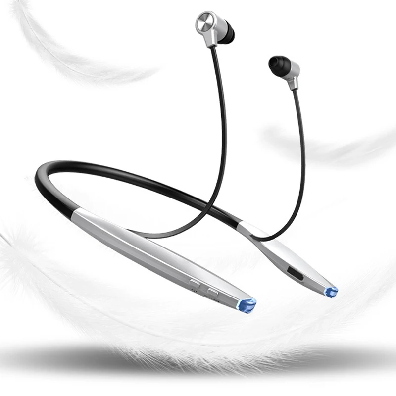 H7 Bluetooth Earphone Headphones with Mic New Wireless Headset Headphone Attraction Slim Neckband For Sport Earbuds Magnet |