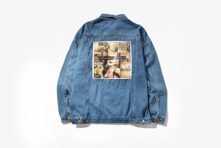 2017 модные ретро джинсовые куртки с вышивкой в стиле Харадзюку для мужчин и женщин