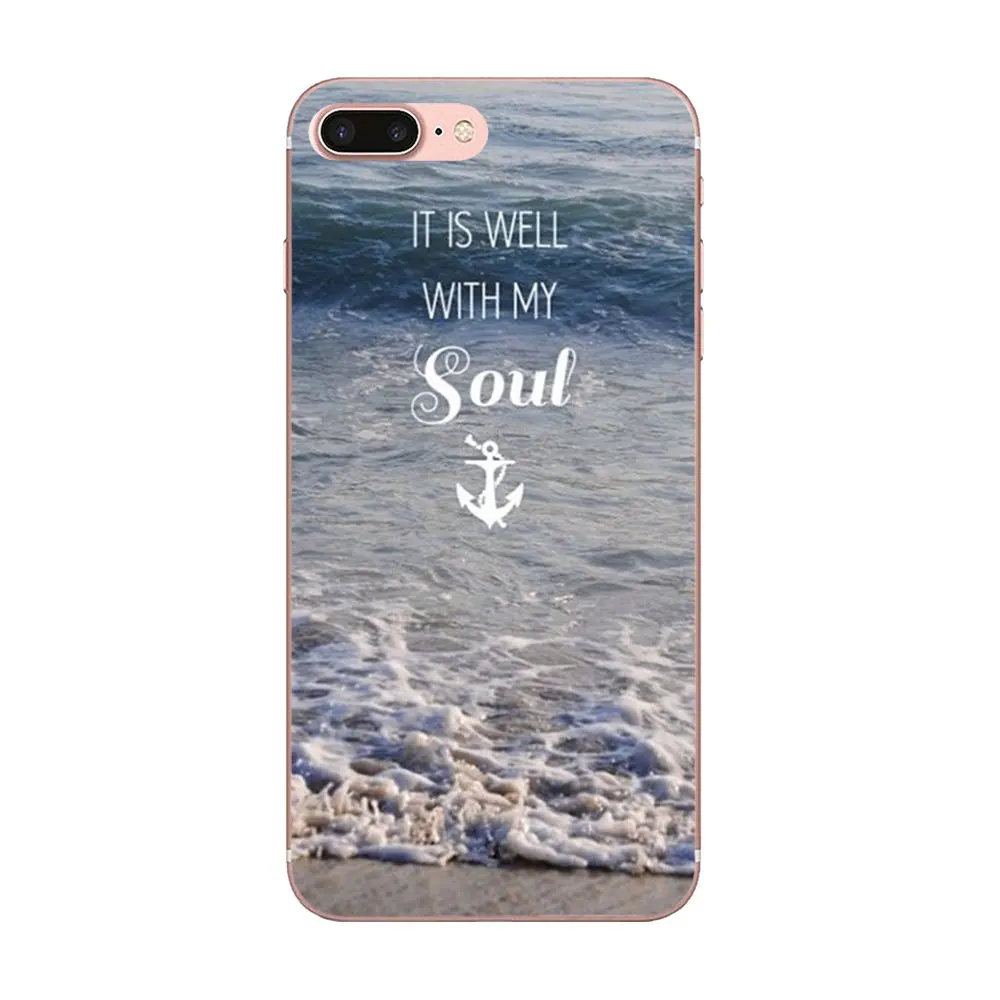 Мягкий чехол Lets Run Anchor Beach Quote для Samsung Galaxy Note 5 8 9 S3 S4 S5 S6 S7 S8 S9 S10 mini Edge Plus Lite |