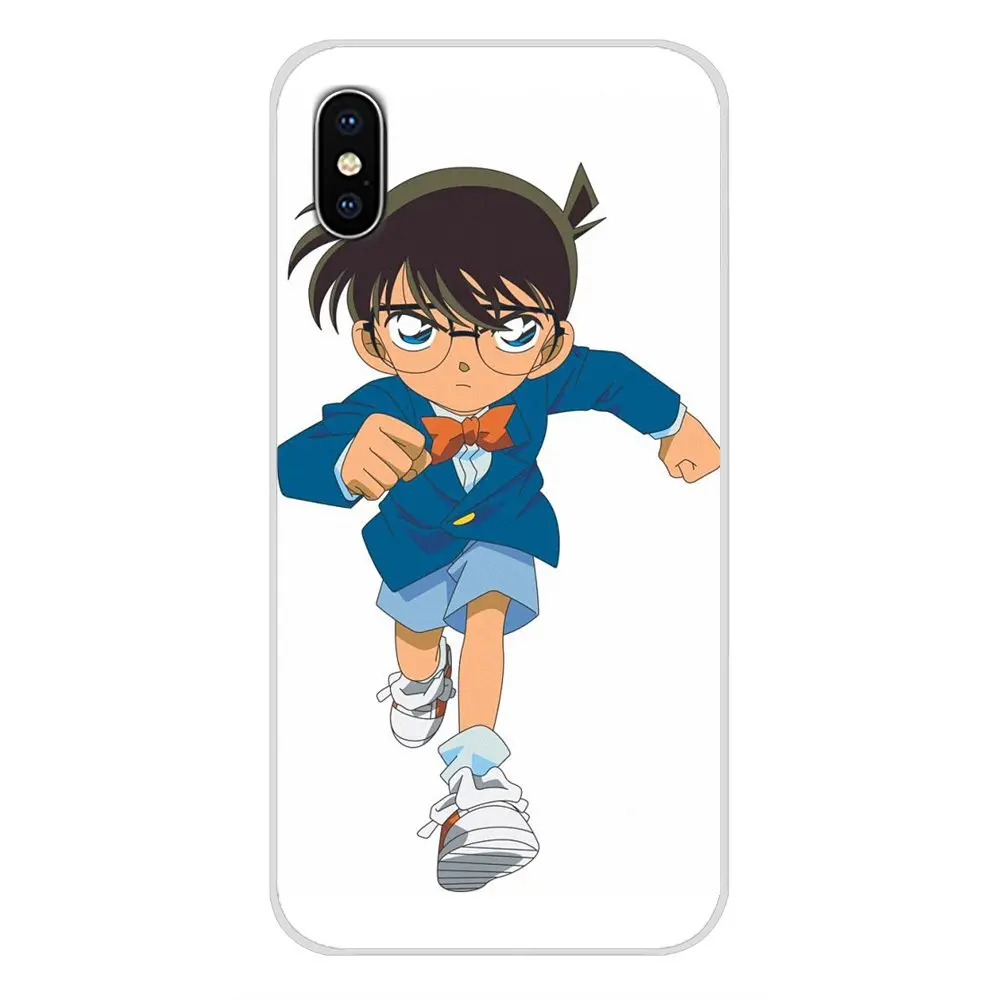 Detective Conan для Xiaomi Mi4 Mi5 Mi5S Mi6 Mi A1 A2 5X6X8 9 Lite SE Pro Max Mix 2 3 2S Аксессуары чехлы телефонов |