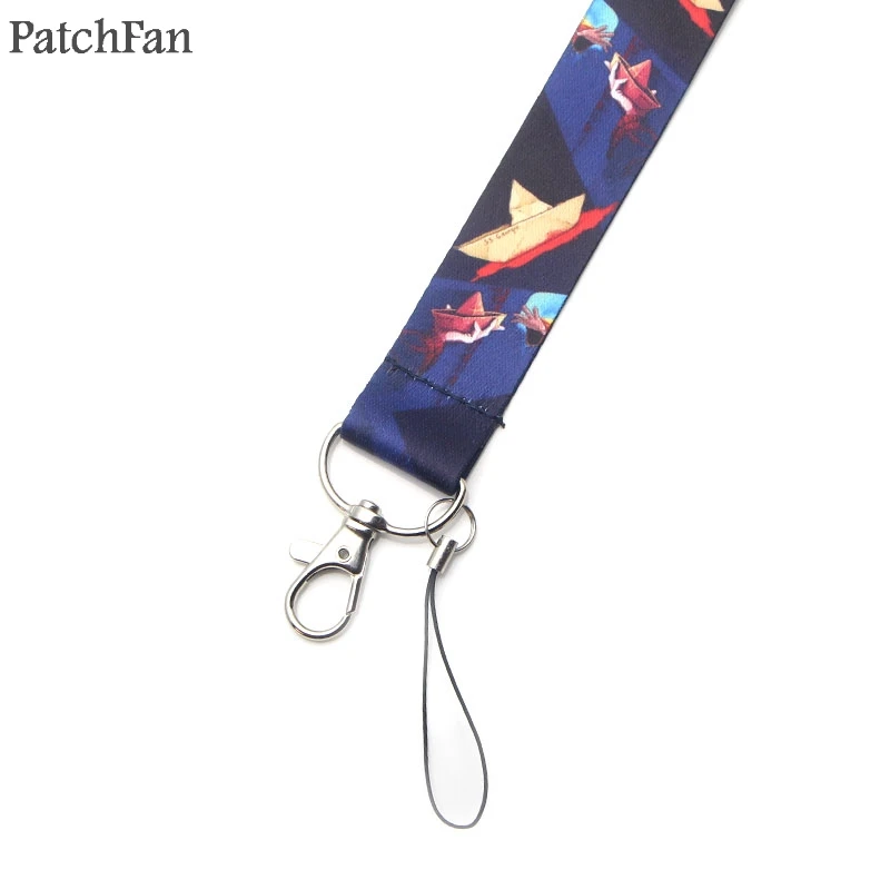 Patchfan Stephen King's IT Мультяшные шнурки на шею для телефонов ключи футляры для идентификационных карт брелок лямки A1247