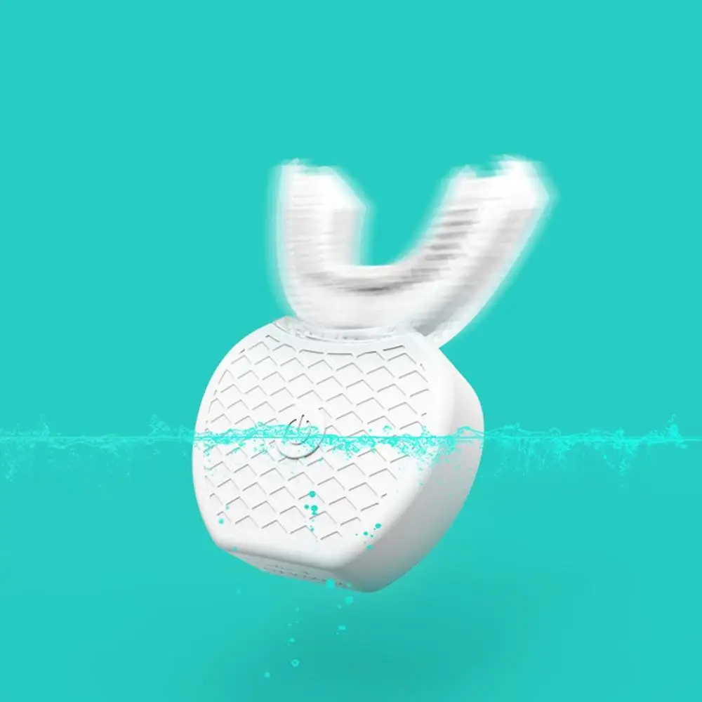 Умная Автоматическая звуковая электрическая зубная щетка U типа для 360 градусов